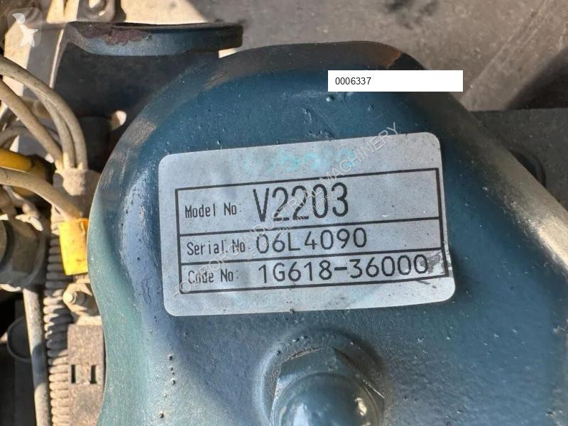 Materiaal voor de bouw Kubota V2203 Sullair K65...