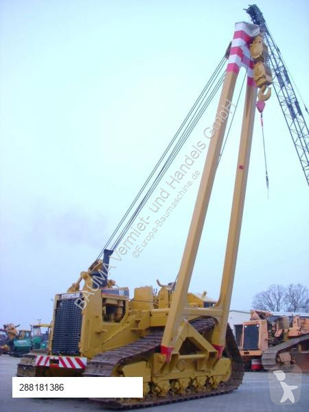 Material de obra Caterpillar 589 105 t Hubkraft...