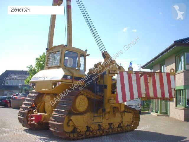 Material de obra Caterpillar 589 105 t Hubkraft...