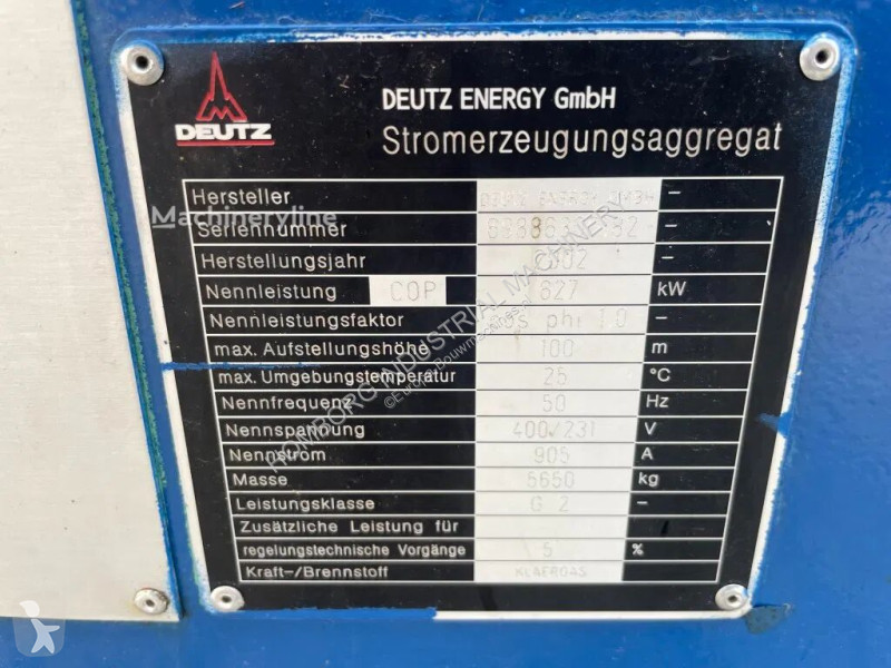 Materiaal voor de bouw Deutz Gasset 800 / 1110...