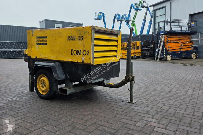Stavebný stroj Atlas Copco XAS66 As-Is, Diesel,...