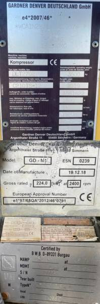 Stavebný stroj Compair C210TS-12 TurboScrew...