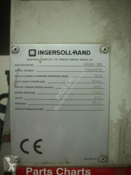 Entreprenørmaskiner Ingersoll rand MH90SS