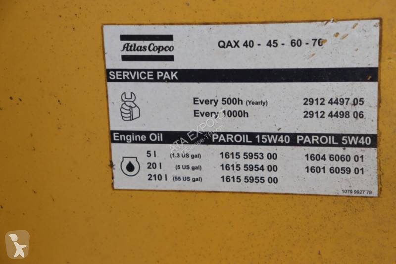 Stavebný stroj Atlas Copco QAX 40