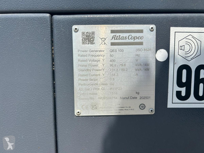 Stavebný stroj Atlas Copco