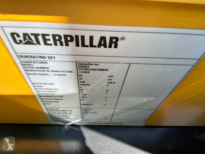 Entreprenørmaskiner Caterpillar DE 65 E 3