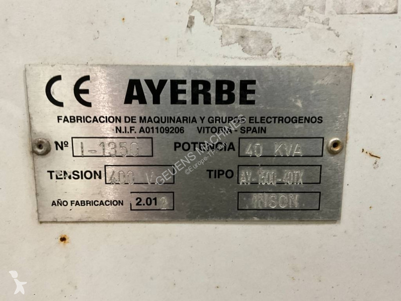 Строителна техника Ayerbe AY-1500-40TX