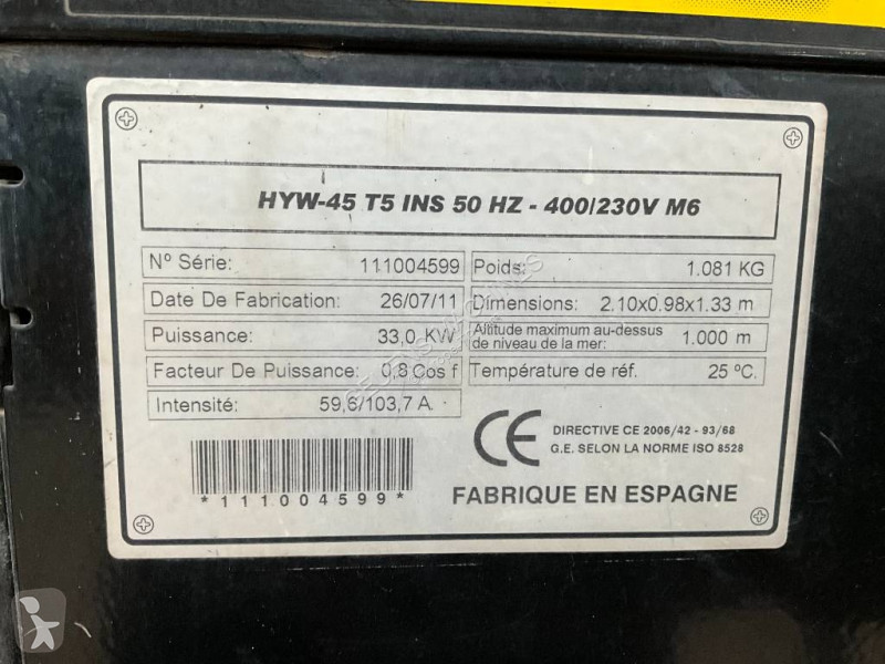 Material de obra Himoinsa HYW 45 T 5 INS