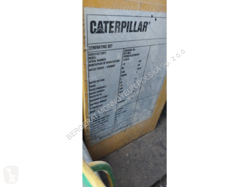 Material de obra Caterpillar DE110E3