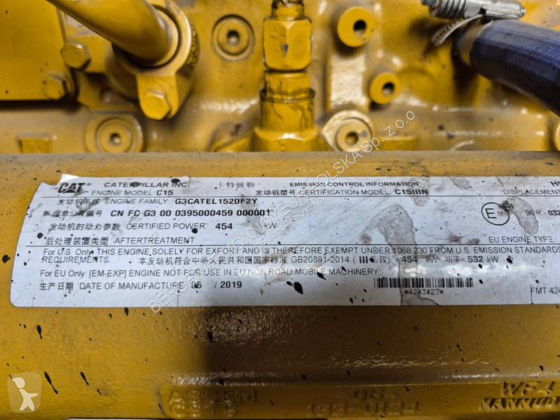 Vägbyggmaterial Caterpillar DE550E3