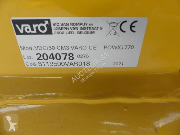 Építőipari munkagép  VDC/50 CM3 VARO