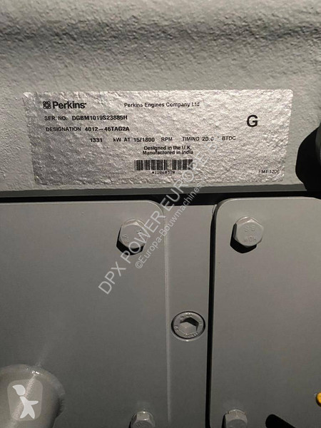 Matériel de chantier Perkins 4012-46TAG2A -...