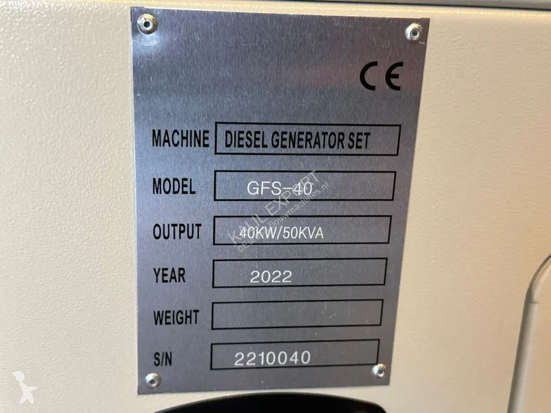 آلة لمواقع البناء Ricardo 50 KVA (40KW) Silent...