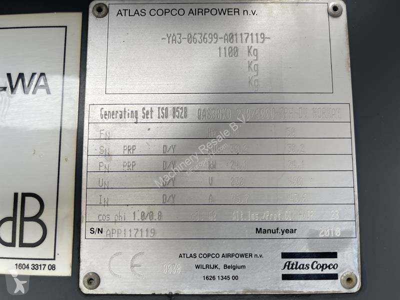 Material de obra Atlas Copco QAS 30