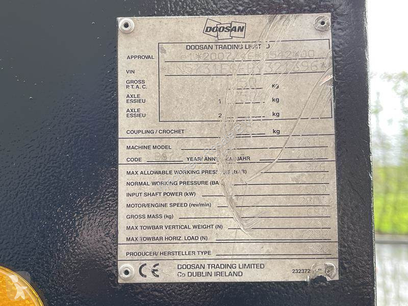 Entreprenørmaskiner Ingersoll rand 7 / 31