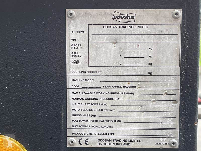 Material de obra Doosan 7 / 31 E