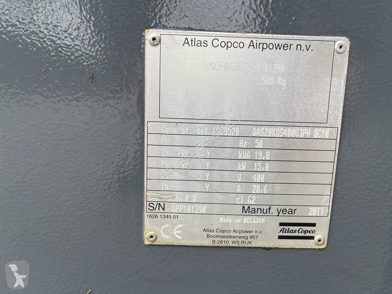 Atlas Copco QAS 20 KD construction