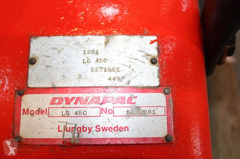 Jordstamper Dynapac Dynapac LG 450 Hatz Motor...