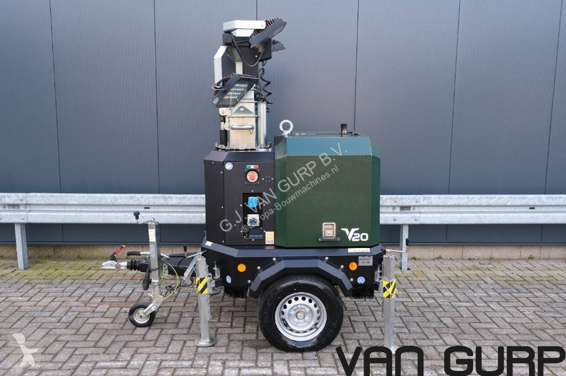 Material de obra Generac V20 4x320W lichtmast...