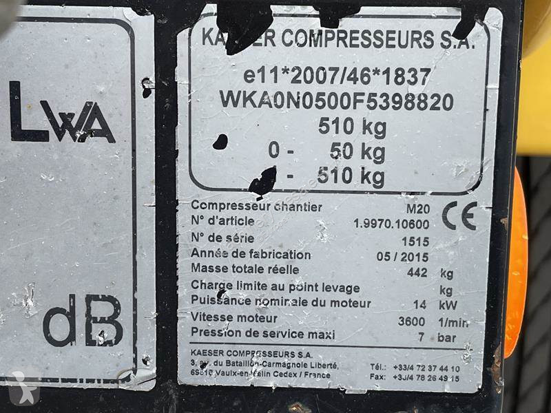 Material de obra Kaeser M 20