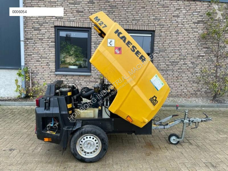 Material de obra Kaeser M27 Kubota 2,7 m3 / min...