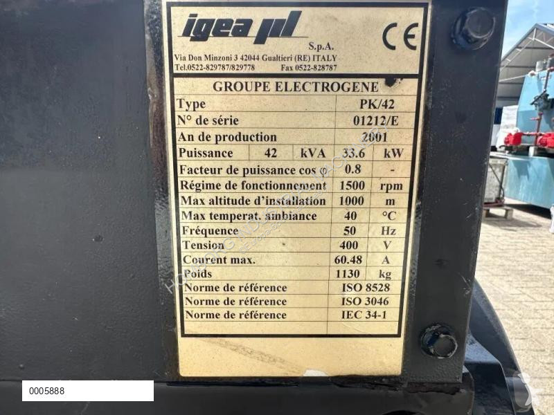 آلة لمواقع البناء Perkins 1004-4 Marelli 42 kVA...