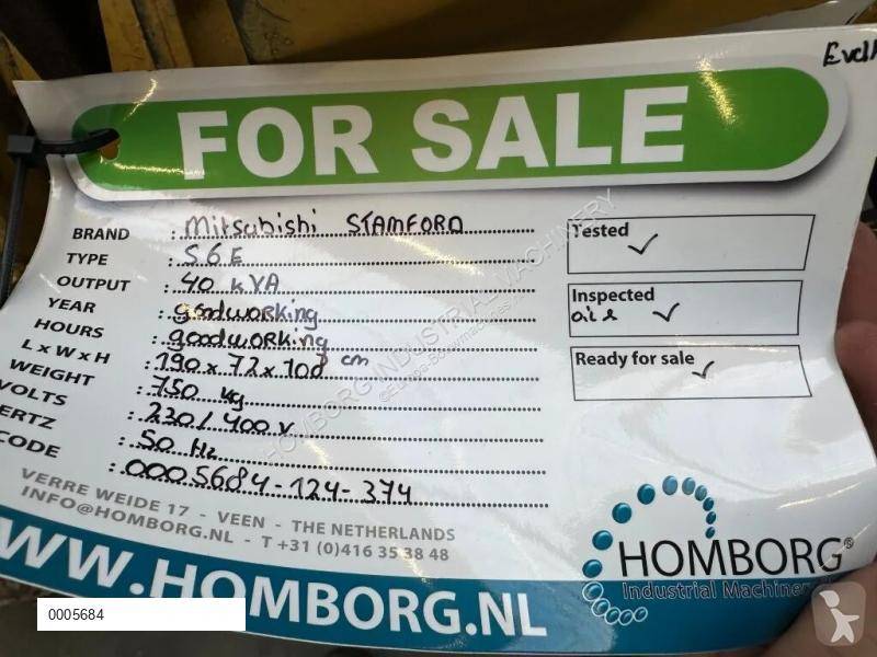 Materiaal voor de bouw Mitsubishi S6E Stamford...