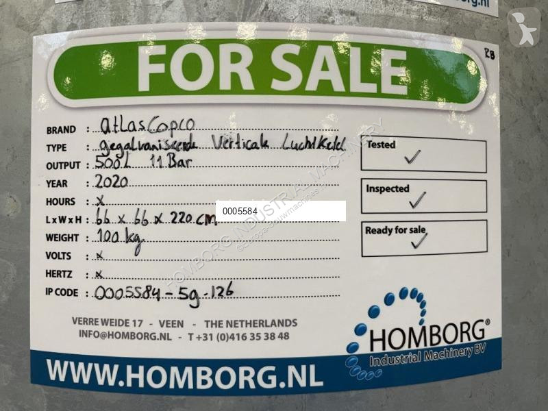 Entreprenørmaskiner Atlas 500 Liter...