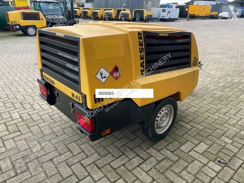 Materiaal voor de bouw Kaeser M43 Kubota 4,2 m3...