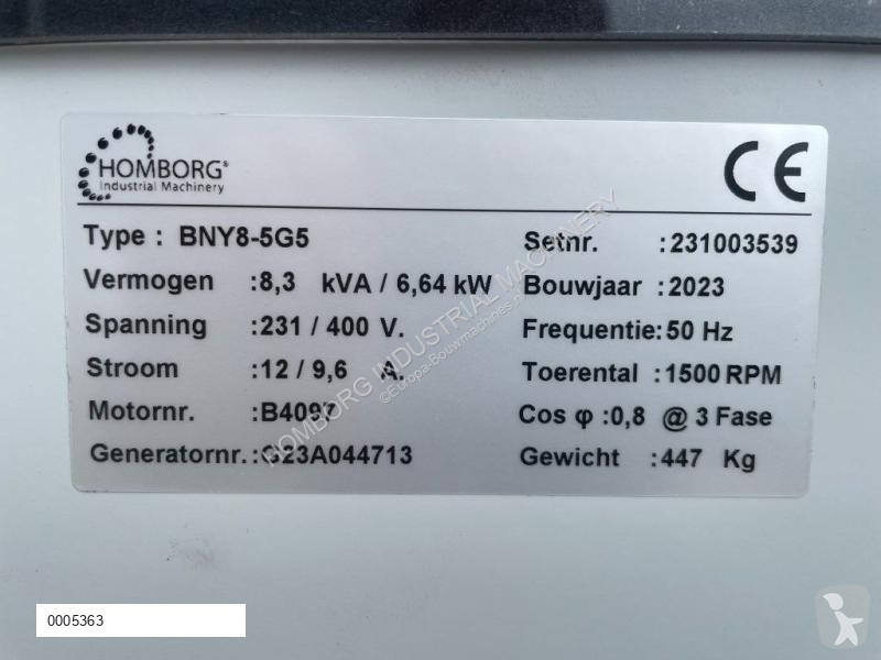 Materiaal voor de bouw Himoinsa Yanmar Stamford...