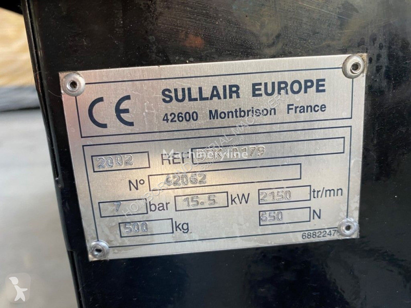 Material de obra Kubota Sullair 15.5 kW 7 bar...