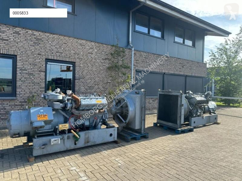 Stavební vybavení MAN D 2858 MT AvK 250 kVA...