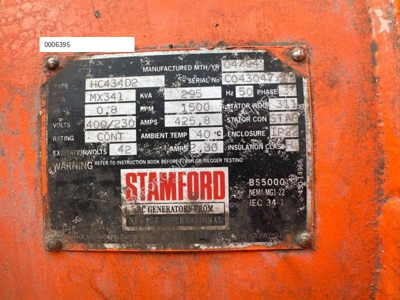Stavební vybavení MAN E2842E Stamford 295 kVA...