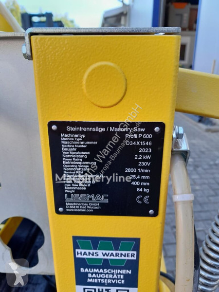 آلة لمواقع البناء Lissmac P 600