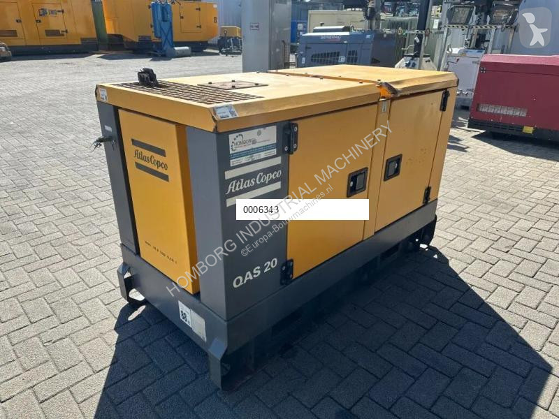 Materiaal voor de bouw Atlas QAS 20 Kubota...