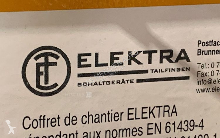 Utilaje de santier  coffret de protection chantier