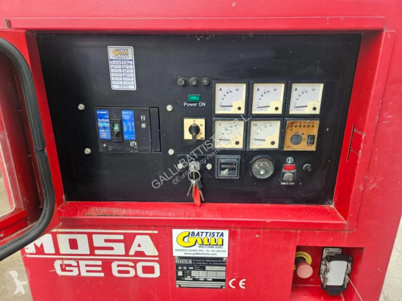 Stavebný stroj Mosa GE60SX-EAS
