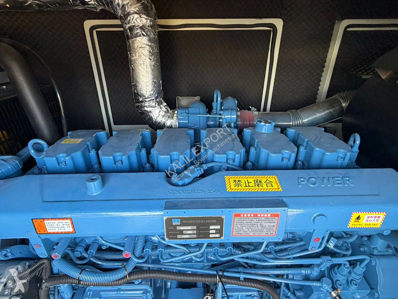 Stavebný stroj Ricardo 500 KVA (400KW) Silent...