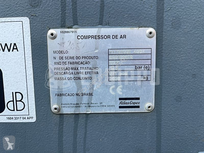 Stavebný stroj Atlas Copco XATS 900E