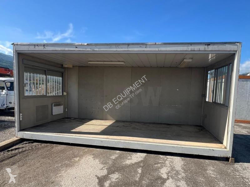 Entreprenørmaskiner   cabane de chantier double...