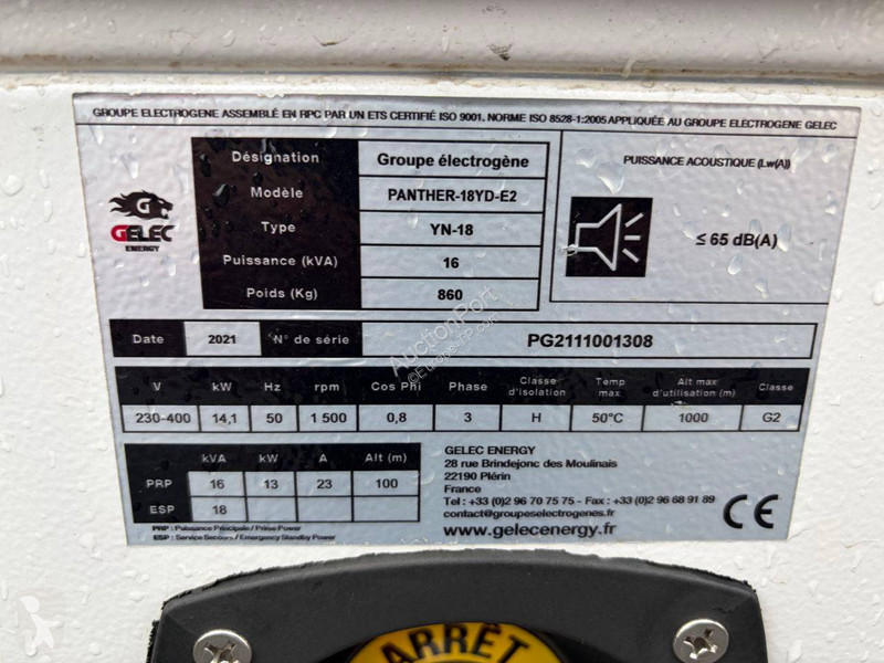 Vägbyggmaterial Gelec Panther 18YD-E2