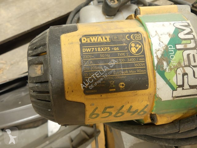 Material de obra DeWalt DW718XPS - DWS780