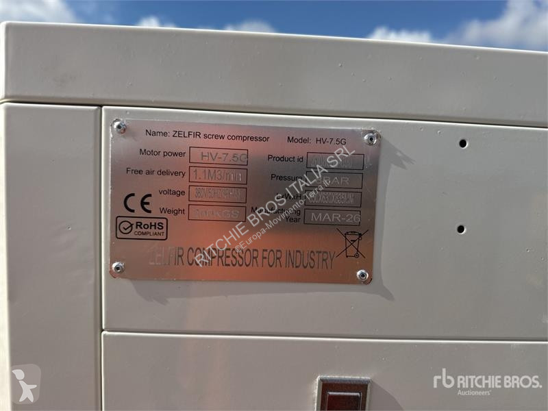 Material de obra  Zelfir 7.5 kW Air Compressor...
