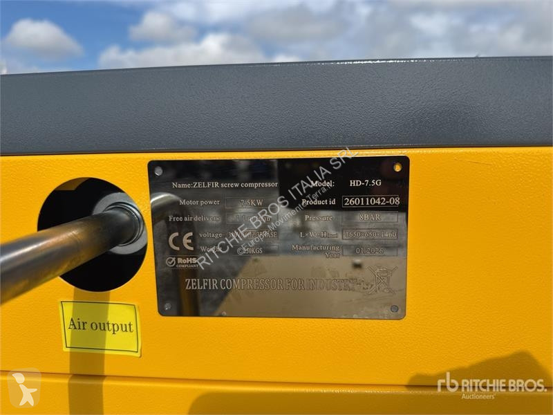 Material de obra  Zelfir 7.5G Air Compressor...