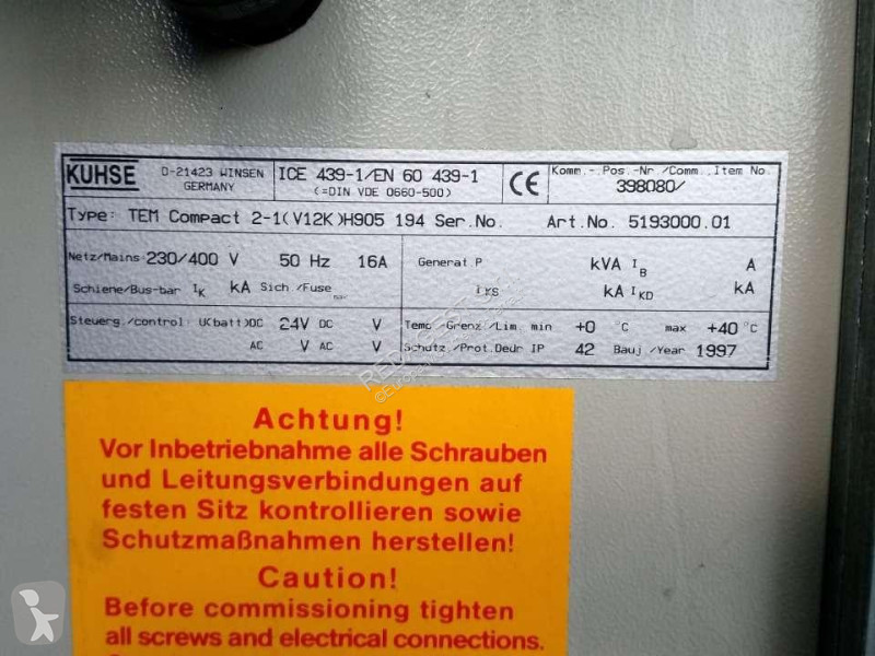 Material de obra Deutz MWM TBG 616 V12 K IN...