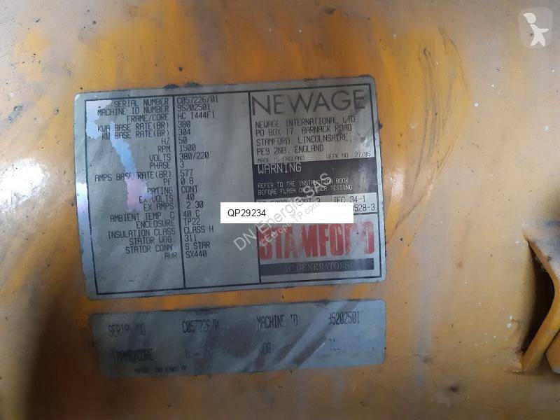 Matériel de chantier Volvo 380 kVa TAD1230