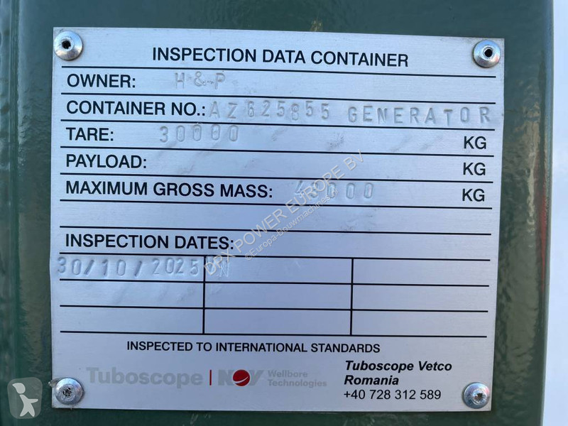 Materiaal voor de bouw Caterpillar 3512C - Land...