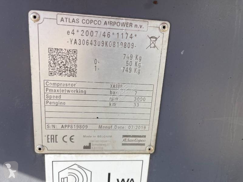 آلة لمواقع البناء Atlas Copco