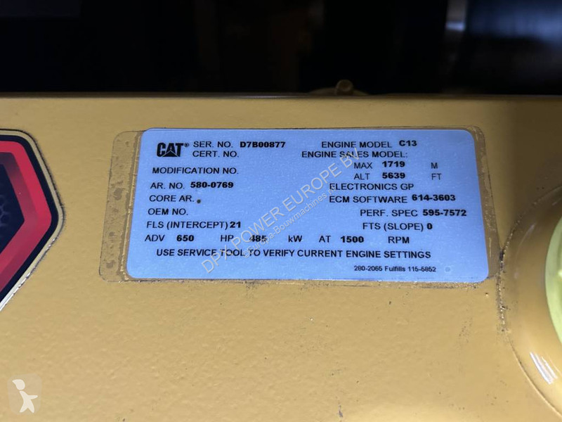 Materiaal voor de bouw Caterpillar DE550GC -...