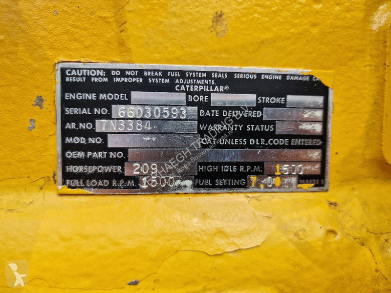 Materiaal voor de bouw Caterpillar SR 4